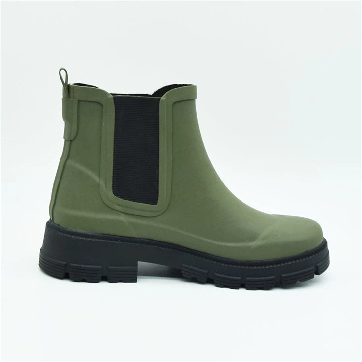 Green Rubber Boots